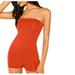 Bodycon Jumpsuits for Women Y2k Off Shoulder Sleeveless Rompers Fashion Solid Color Sexy Shorts Overalls