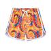 Miluxas Girls Flowy Shorts Clearance with Youth Butterfly Shorts for Fitness Running Sports Orange 10-11 Years