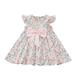 YDOJG Dresses For Girls Toddler Outfits Party Kids Baby Princess Bowknot Print Casual Fruit Dress Dress Skirt For 6-12 Months