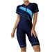 Women Sports Surfing Swimwear Bathing Suits Athletic Two Piece Rash Guard Long Sleeve Swimsuits