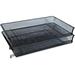 HYYYYH Mesh Stackable Side Load Tray Legal Black (6)