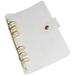 HOMEMAXS Binder Notebook Shell Binder Cover Scrapbook PVC Cover Refillable Planner Binder Cover A5