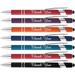 Thank You words imprinted on our Rainbow Soft Touch Ballpoint Pen with Stylus Tip is a stylish premium metal pen black medium point. Box of 7