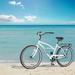 S26204 26 Inch Beach Cruiser Bike for Men and Women Steel Frame Single Speed Drivetrain Upright Comfortable Rides Multiple Colors