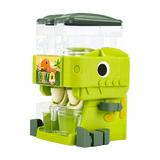 Kainuan Play House Toy Lovely Dinosaur 360-degree Rotating Easy Access Store Cups Attract Attention ABS Beverage Dispenser Play House Toy Children Toys