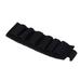 (black) 1pc tactical hunting shotgun shell carrier holder 6 round military gun ammo pouch