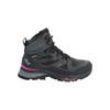 Trekkingschuh JACK WOLFSKIN "FORCE TREKKER TEXAPORE MID W", Gr. UK 5,5 - EU 39, Normalschaft, pink (schwarz, pink), Main Material Second Material 100% Polyamide Lining Sole 100% Rubber/ EVA, Schuhe