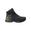 Trekkingschuh JACK WOLFSKIN "FORCE TREKKER TEXAPORE MID M", Gr. UK 7,5 - EU 41, Normalschaft, gelb (schwarz, burly, gelb, xt), Main Material: 100% Polyamide; Second Material Lining Sole: 100% Rubber/ EVA, Schuhe