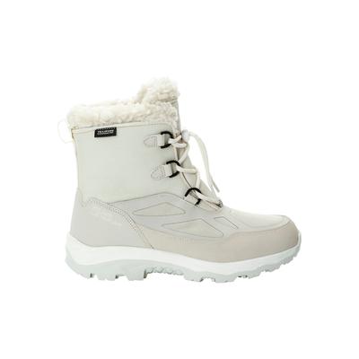 Outdoorwinterstiefel JACK WOLFSKIN "VOJO SHELL XT TEXAPORE MID K", Kinder, Gr. UK 13 - EU 32, Normalschaft, grau (winter, pearl), Main Material 100% Polyamide Second Material Lining Sole, Schuhe Image