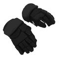 Aeun Hockey Gloves, Durable Flexible Breathable Sports Ice Hockey Player Gloves Pair for Junior, Hocky Bendable Finger Protective Gloves Equipment for Ice Hockey Floorball Roller