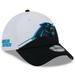 Men's New Era White/Black Carolina Panthers 2023 Sideline 39THIRTY Flex Hat