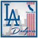 Los Angeles Dodgers 10" x Greatest Hits Team Sign