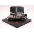 De Lorean LK (Back To The Future Part 1) Diecast Model Car in Silver (1:43 scale)