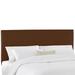 Kelly Clarkson Home Annalee Panel Headboard Upholstered/Cotton in Black/Brown | Full | Wayfair B93FC90AAAD5494EB8A2DAB72E6CCF1A