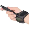 Archery Release Aids Compound Bow Caliper Release Adjustable Black Wrist Strap Archery Hunting