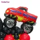 1 Pcs Big Monster Truck Balloon Car Themed Birthday Foil Ballons Dump Truck Helium Balloon Boy