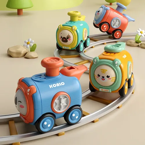 Montessori Junge Kind Spielzeug Auto Spielzeug für Kinder 2 bis 4 Jahre alt Geburtstags geschenk