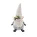 The Holiday Aisle® White/Grey Fabric Plump Gnome w/ Reindeer Horns | 18 H x 9.5 W x 7.5 D in | Wayfair 5B25A1704D0A4BB599D4F928118931ED