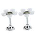 2 Pcs Double-sided Silicone Suction Cup Phone Holder Car Mount Phone Carrier Creative Universal Mobilephone Stand Bracket (Sliver White)