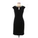 Alex Evenings Casual Dress - Sheath: Black Dresses - Women's Size 8