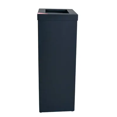 PROREGAL Wertstoffsammler RecycloFlex 60 | 60 Liter, HxBxT 70,5x26,3x34,3cm | Aluminium | Schwarz Image