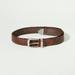 Lucky Brand Braided Western Belt - Women's Accessories Belts in Dark Brown, Size M/L