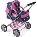 Puppenwagen CHIC2000 "Smarty, Butterfly, rosa" bunt (butterfly) Kinder Puppenwagen -trage