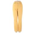 Ann Taylor LOFT Jeans - Mid/Reg Rise: Yellow Bottoms - Women's Size 27