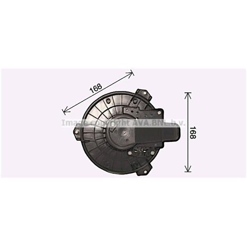 AVA QUALITY COOLING Innenraumgebläse Ø165mm 165mm für LEXUS TOYOTA 871030E040 8710348080 TO8751