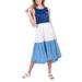 Women's G-III 4Her by Carl Banks Royal/Light Blue New York Giants 12th Inning Colorblock Dress