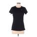 Nike Active T-Shirt: Black Activewear - Women's Size Large