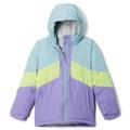 Columbia Girls' Horizon Ride II Jacket (Size M) Gumdrop Whimsy/Paisley Purple/Aqua Haze, Nylon,Polyester