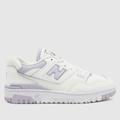 New Balance bb550 trainers in lilac