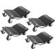 Vevor - Chariot de Manutention de Voiture 4PCs Charge 3 t au Total Chariot Deplace Voiture