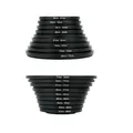 9pcs 18pcs Camera Lens Filter Step Up/Down Adapter Ring Set 37-82mm 82-37mm for All DSLR Camera Lens