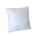 Bedding Throw Pillows (Set Of 2 White) 18 X 18 Inches Pillows for Sofa Bed And Couch Decorative Stuffer Pillows Skin Friendly Cotton Anti-Dirt Deodorant Elastic Washable Throw Pillow Covers
