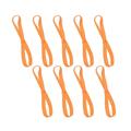 Bestonzon 9pcs Running Headband Stretchy Rope Football Non-slip Hair Accessories Yoga Hair Band Unisex Headband Accessories Yoga Hair Band Unisex Headband Orange Yellow