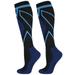 Compression Socks for Men Women 20-30 mmHg Knee High Circulation Support Socks Closed Toe for Sports Running Nurses Athletic Socks 1 Pack Aosijia ChYoung