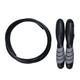 Bestonzon Smart Electronic Counting Jump Rope Weight Skip Handle Digital Counter Calorie Fitness Adjustable Skipping Rope for Women Men (Black and Grey)