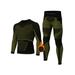 Men s One-Pieces Thermal Underwear Set Winter Warm Long Johns Shirt Tops Bottom Suit