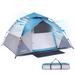Camping Tent 4 Person Family Dome Tents Outdoor Tent with 3 Large Mesh Windowsï¼ŒWaterproof Camping Tent