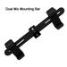 BLUESON Universal Microphone Stand Double Cell Phone Holder Tablet Clamp 1/4In Adapter A