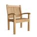 Sahara Teak Outdoor Dining Chair - N/A