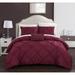 Chic Home Whitley 8 Piece Pinch Pleated Bed in a Bag Duvet Cover Set