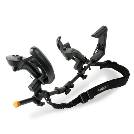 Magni Stock+ - VR Accessory Carbon Fiber Controller Stock Rifle Adapter Compatible with Valve Index Black