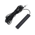 Bestonzon ANT-309 Universal Auto Car Radio FM Antenna Signal Amp Amplifier Marine Car Vehicle Boat RV Signal Device (Black)