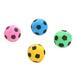 Pet Toys for Dogs 4 Pack Pet Toys Small Foam Soccer Balls Colorful Cat Toys Gifts for Cats Dogs Throwing Toys Pet Toys for Cat Emulsion Pink