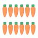Bestonzon 30pcs Novelty Carrot Shape Pencil Eraser Creative Stationery Office School Supplies Gift for Kids Students