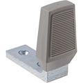 ZQRPCA 486.2C Steel Angle Door Stop #12 x 1-1/2 FH SMS Fastener with Plastic Anchor 1 Base Width x 2-1/2 Base Length 2-5/8 Height Zinc Plated Finish