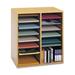 Safco Products Company Adjust Organizer - Gray - 39-.38in.x11-.75in.x24- 36 Compartment